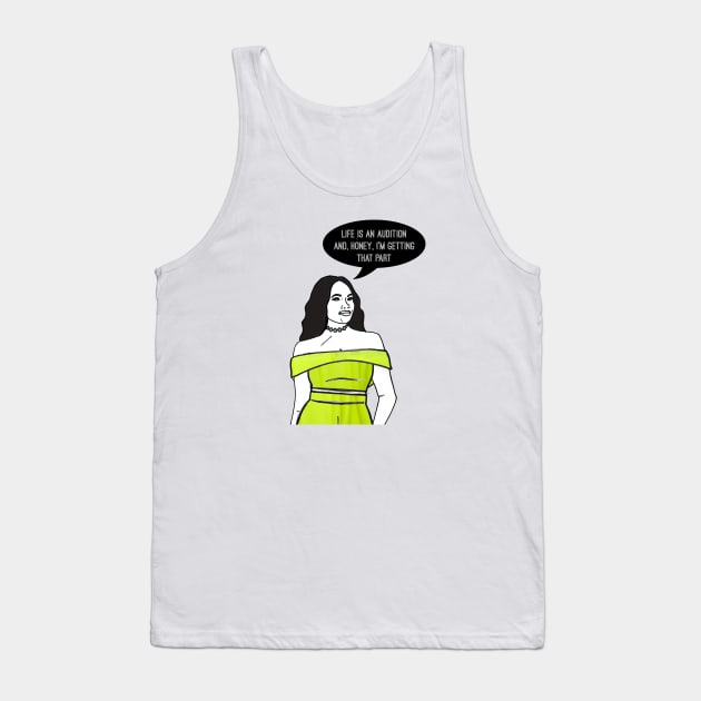 Life is an Audition Tank Top by Katsillustration